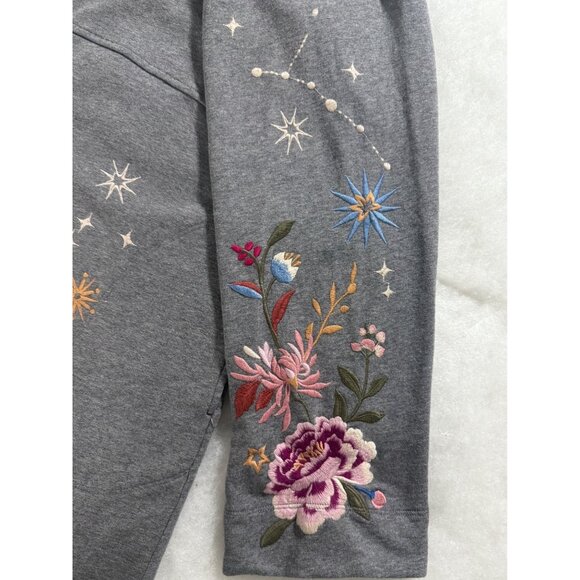 New Johnny Was Celestia Embroidered Coat Womens L Wearable Art Fairy Boho Whimsy - Picture 6 of 16